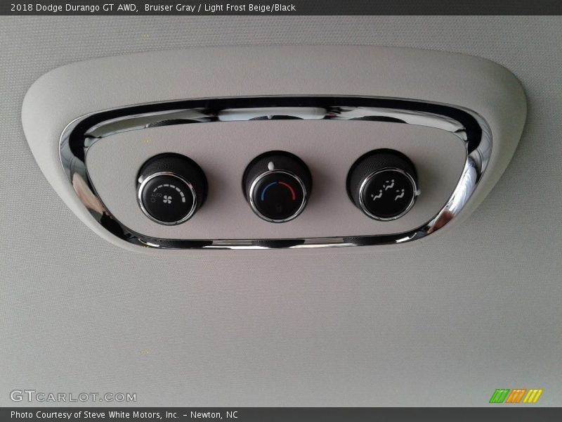 Bruiser Gray / Light Frost Beige/Black 2018 Dodge Durango GT AWD