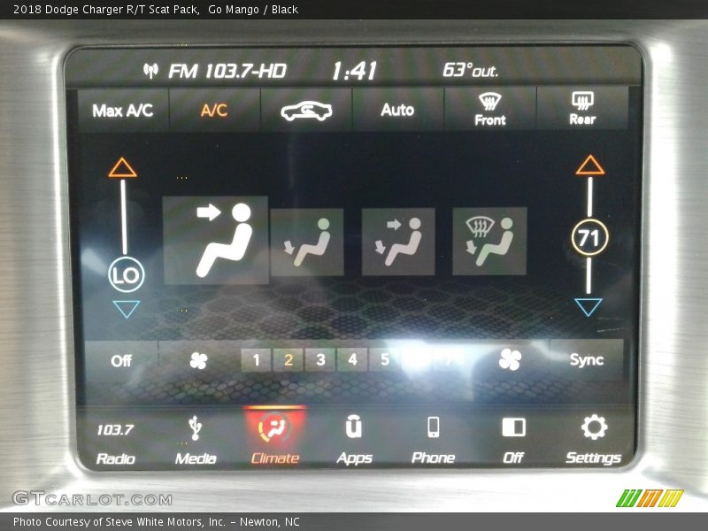 Go Mango / Black 2018 Dodge Charger R/T Scat Pack