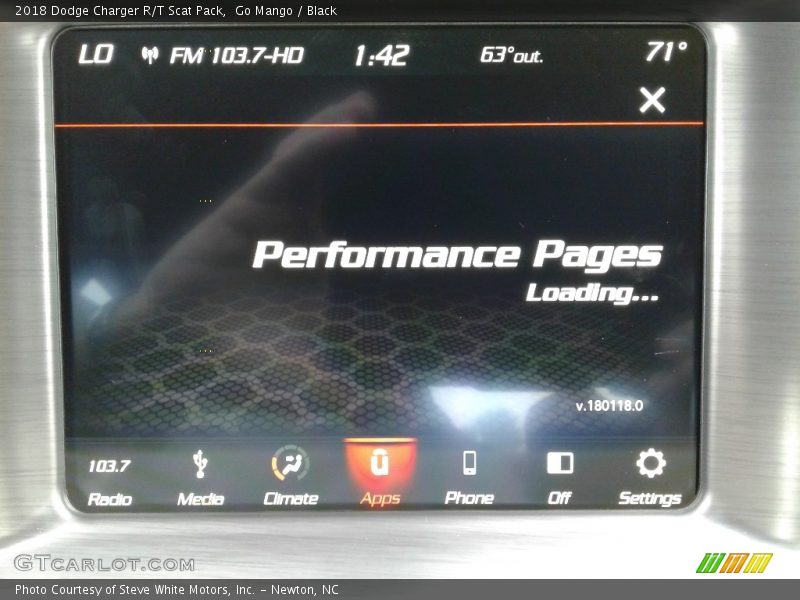 Go Mango / Black 2018 Dodge Charger R/T Scat Pack