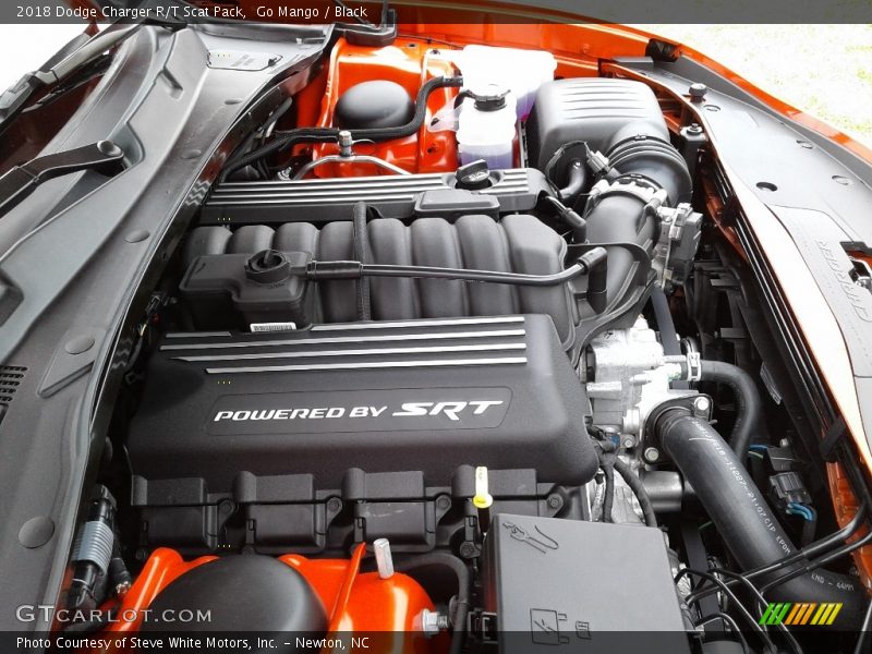 Go Mango / Black 2018 Dodge Charger R/T Scat Pack