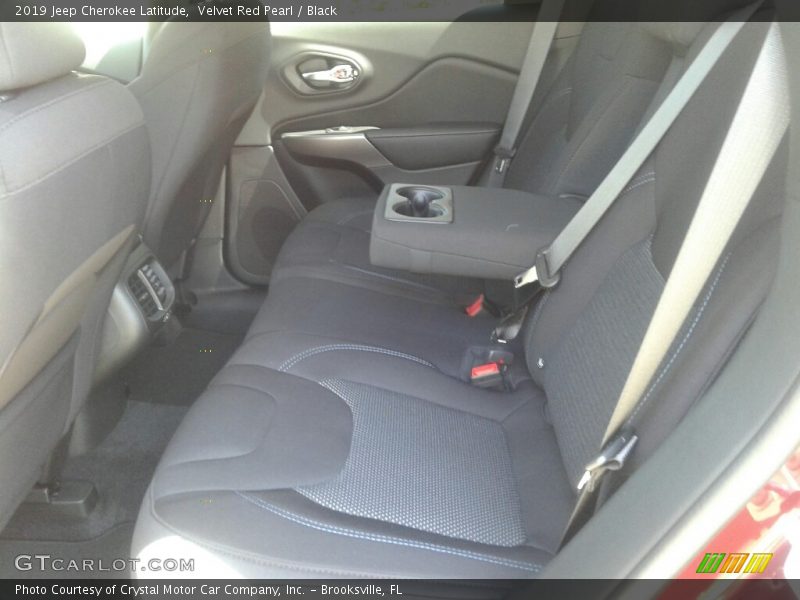 Velvet Red Pearl / Black 2019 Jeep Cherokee Latitude