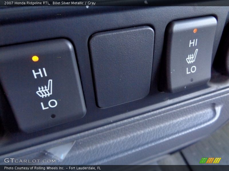 Billet Silver Metallic / Gray 2007 Honda Ridgeline RTL