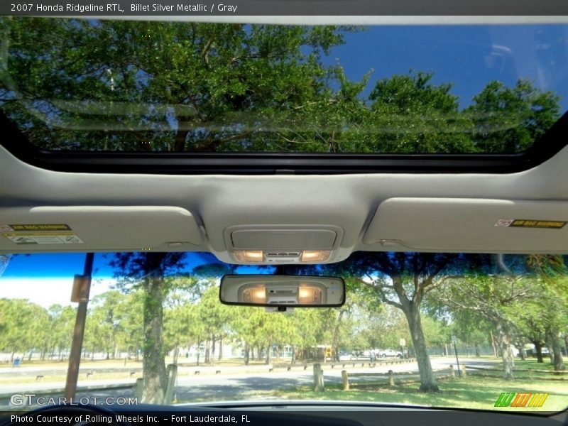 Billet Silver Metallic / Gray 2007 Honda Ridgeline RTL