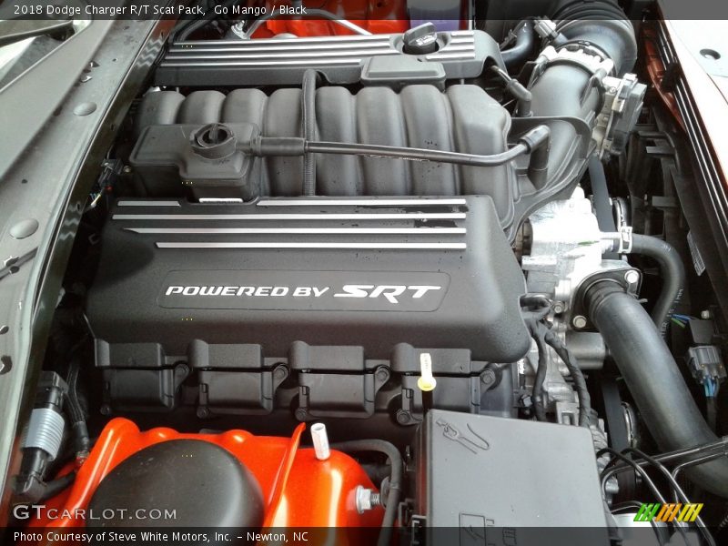 Go Mango / Black 2018 Dodge Charger R/T Scat Pack