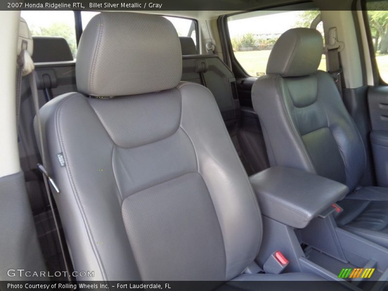 Billet Silver Metallic / Gray 2007 Honda Ridgeline RTL