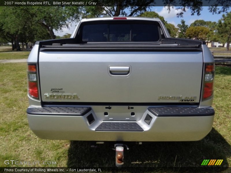 Billet Silver Metallic / Gray 2007 Honda Ridgeline RTL