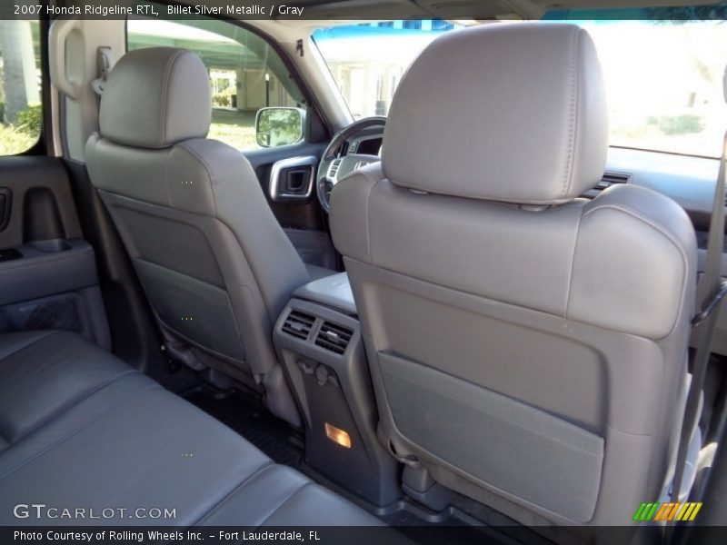 Billet Silver Metallic / Gray 2007 Honda Ridgeline RTL