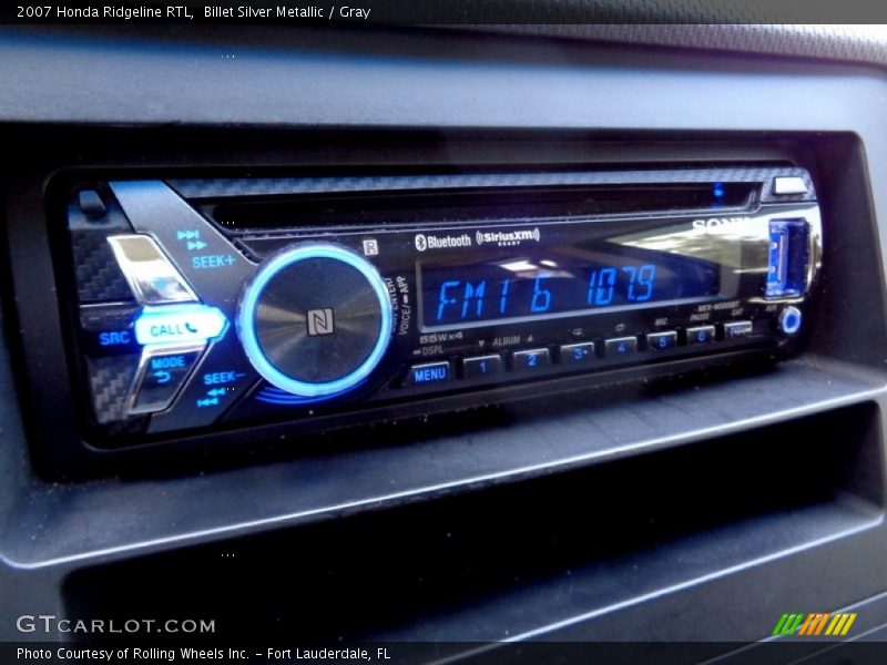 Billet Silver Metallic / Gray 2007 Honda Ridgeline RTL