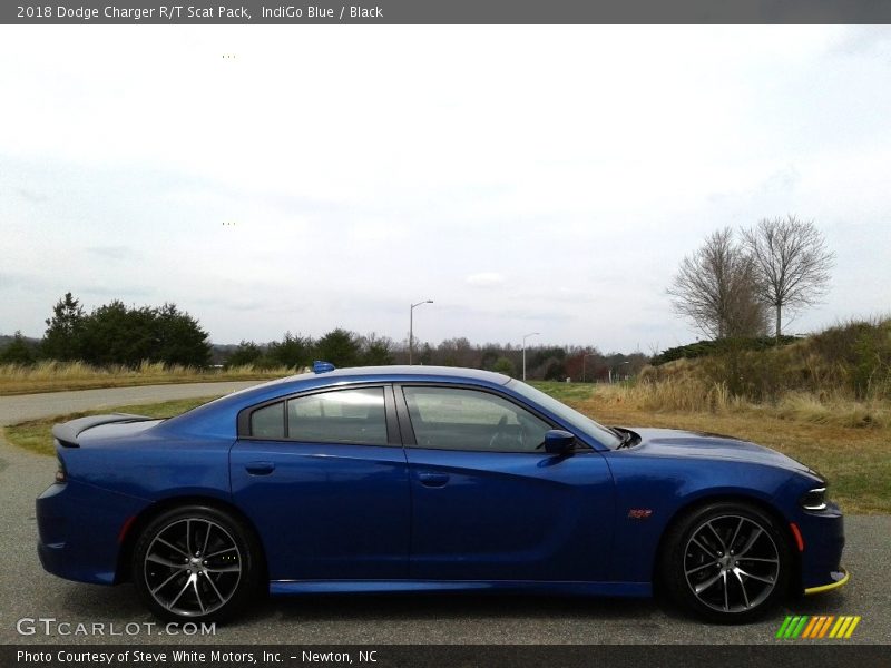 IndiGo Blue / Black 2018 Dodge Charger R/T Scat Pack