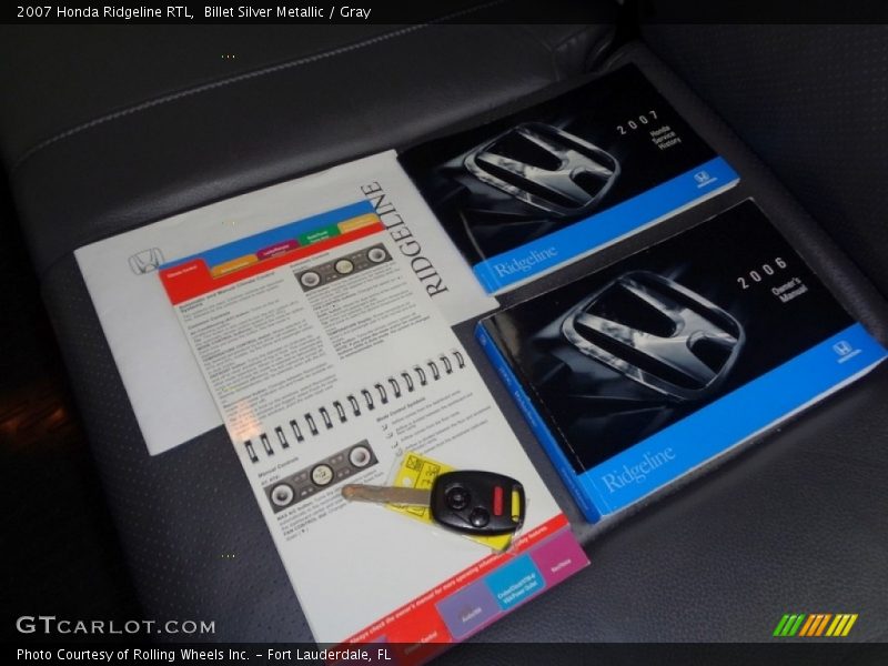 Billet Silver Metallic / Gray 2007 Honda Ridgeline RTL