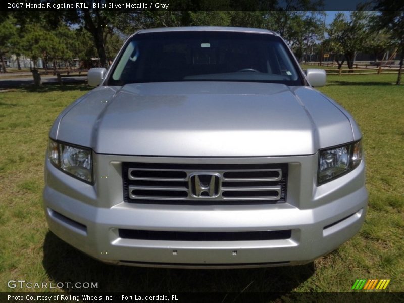 Billet Silver Metallic / Gray 2007 Honda Ridgeline RTL