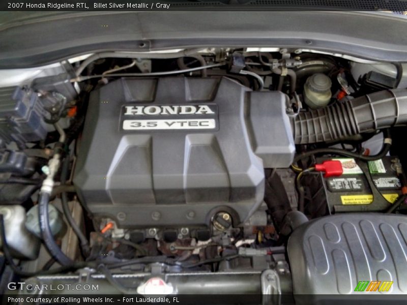 Billet Silver Metallic / Gray 2007 Honda Ridgeline RTL