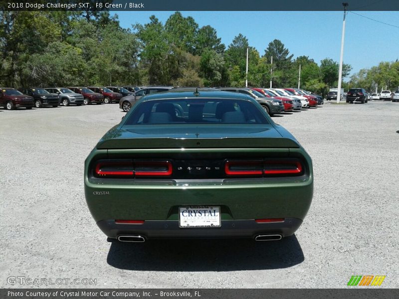 F8 Green / Black 2018 Dodge Challenger SXT