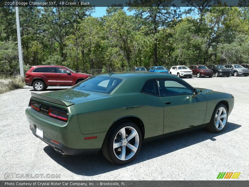 F8 Green / Black 2018 Dodge Challenger SXT