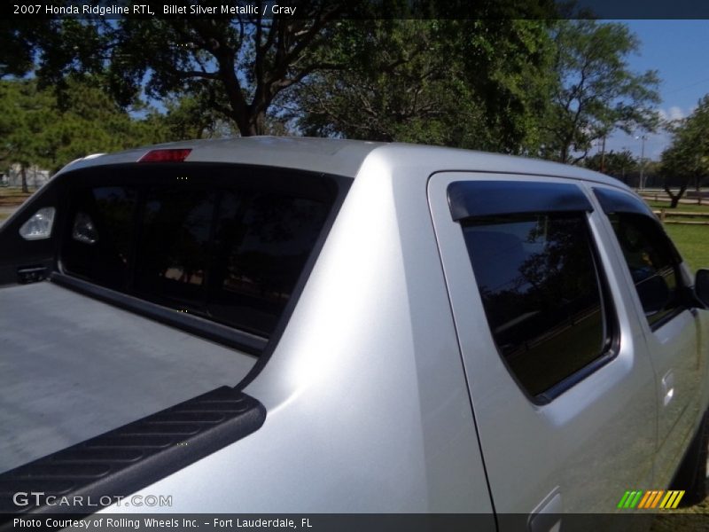 Billet Silver Metallic / Gray 2007 Honda Ridgeline RTL