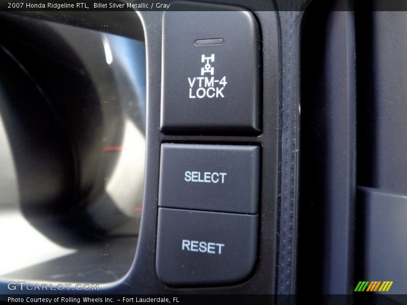 Billet Silver Metallic / Gray 2007 Honda Ridgeline RTL