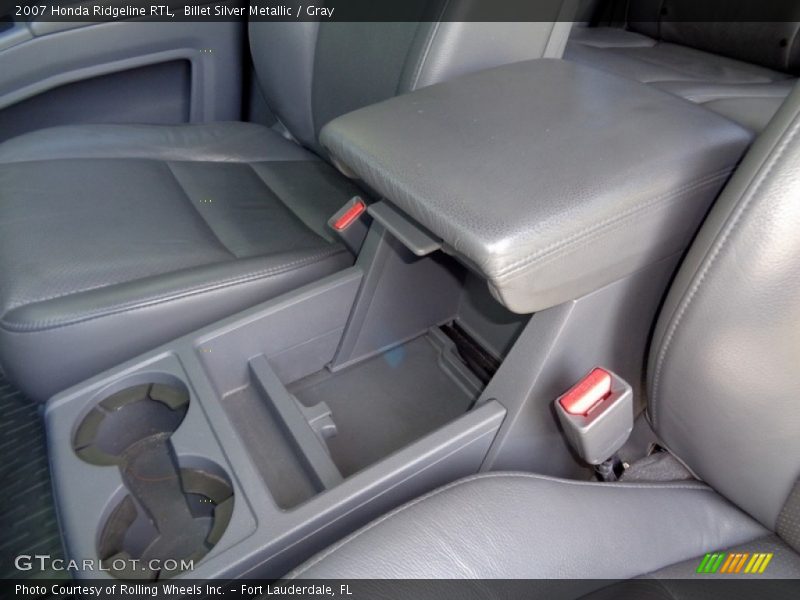 Billet Silver Metallic / Gray 2007 Honda Ridgeline RTL