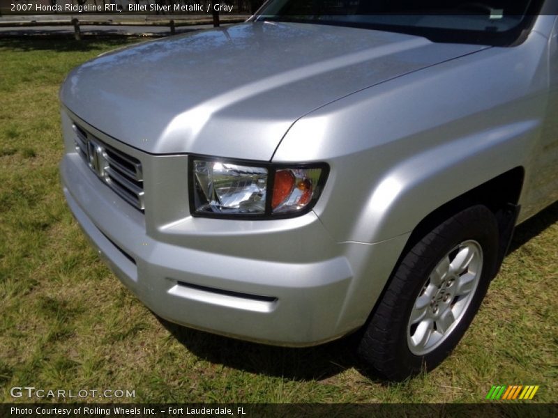 Billet Silver Metallic / Gray 2007 Honda Ridgeline RTL