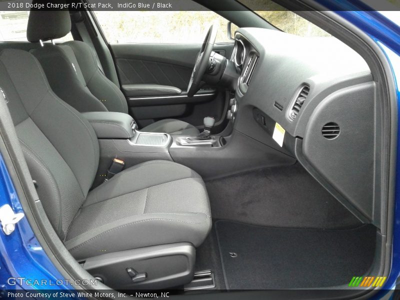 IndiGo Blue / Black 2018 Dodge Charger R/T Scat Pack