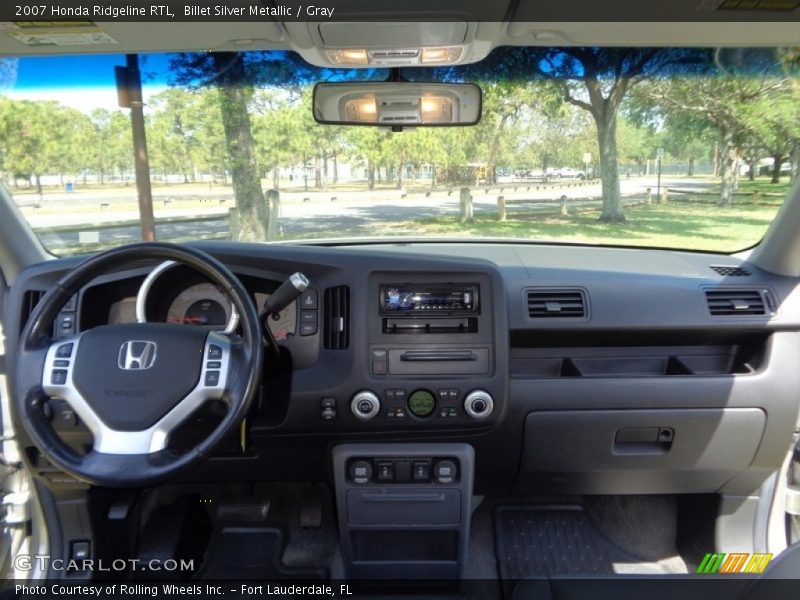 Billet Silver Metallic / Gray 2007 Honda Ridgeline RTL