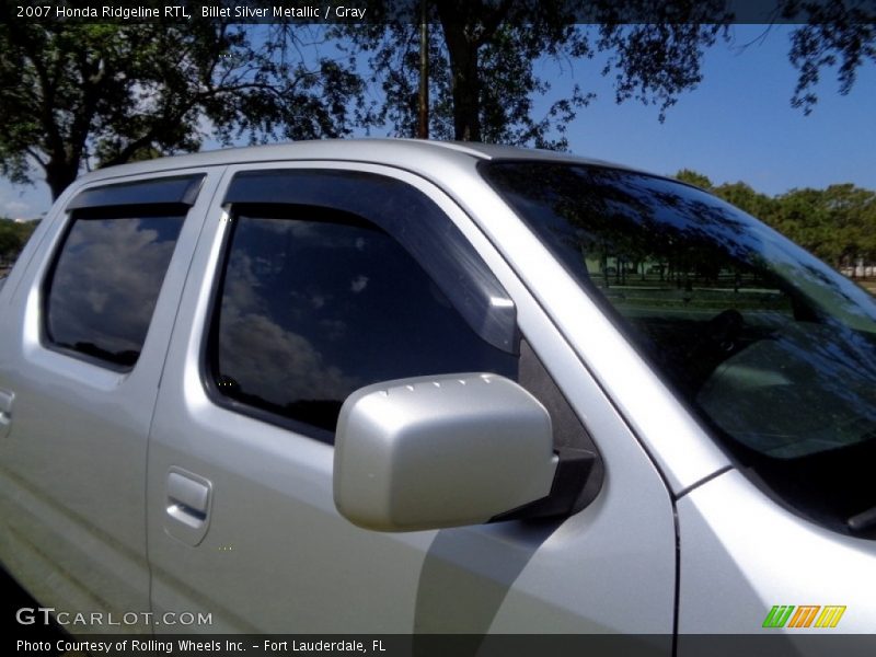 Billet Silver Metallic / Gray 2007 Honda Ridgeline RTL