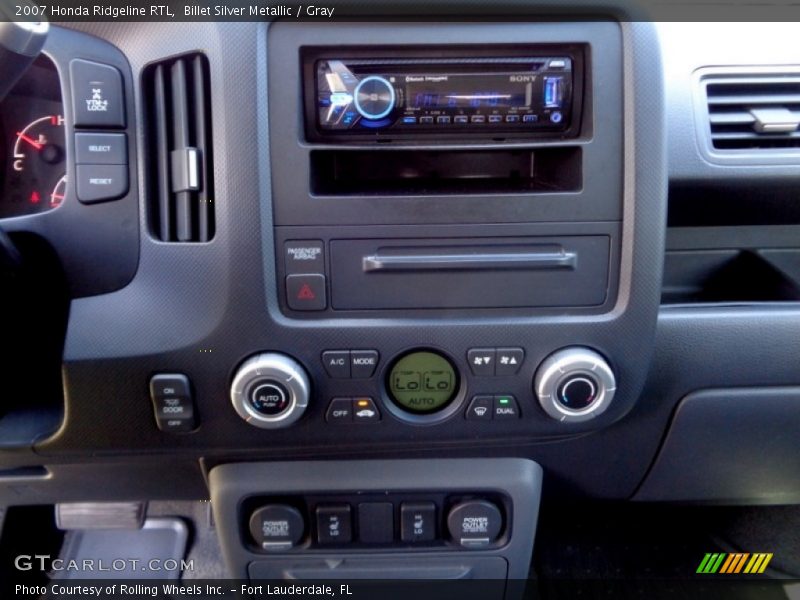Billet Silver Metallic / Gray 2007 Honda Ridgeline RTL