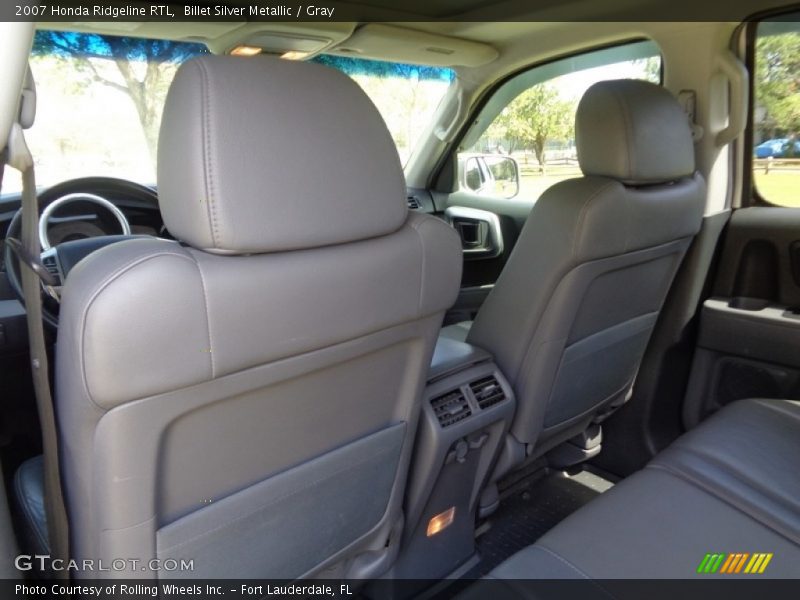 Billet Silver Metallic / Gray 2007 Honda Ridgeline RTL
