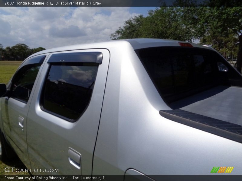Billet Silver Metallic / Gray 2007 Honda Ridgeline RTL