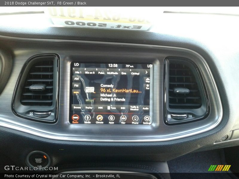F8 Green / Black 2018 Dodge Challenger SXT