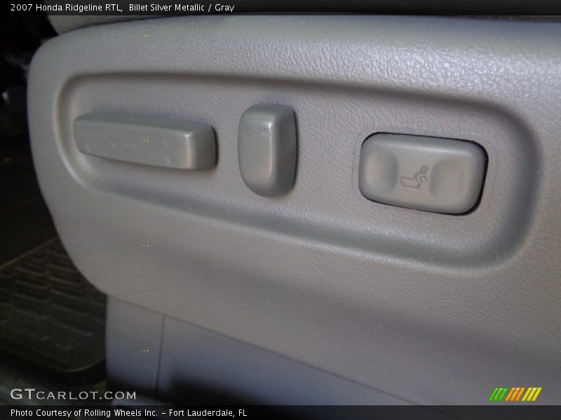 Billet Silver Metallic / Gray 2007 Honda Ridgeline RTL