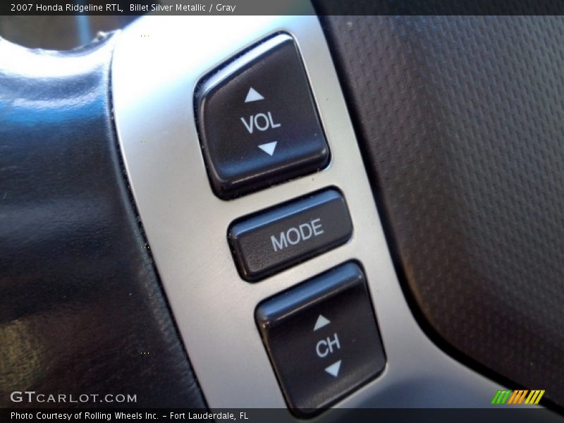 Billet Silver Metallic / Gray 2007 Honda Ridgeline RTL