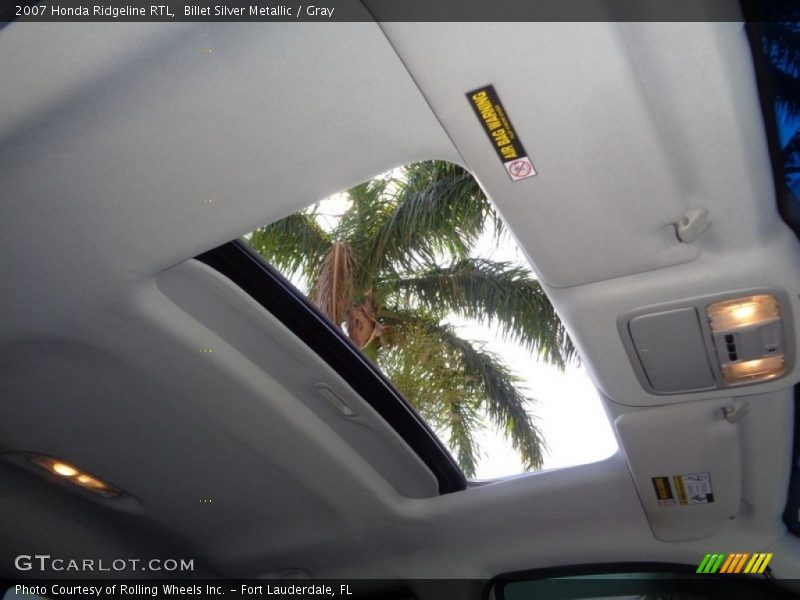 Billet Silver Metallic / Gray 2007 Honda Ridgeline RTL