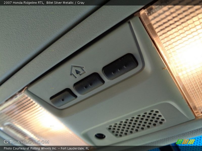Billet Silver Metallic / Gray 2007 Honda Ridgeline RTL