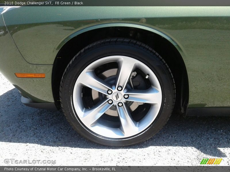F8 Green / Black 2018 Dodge Challenger SXT