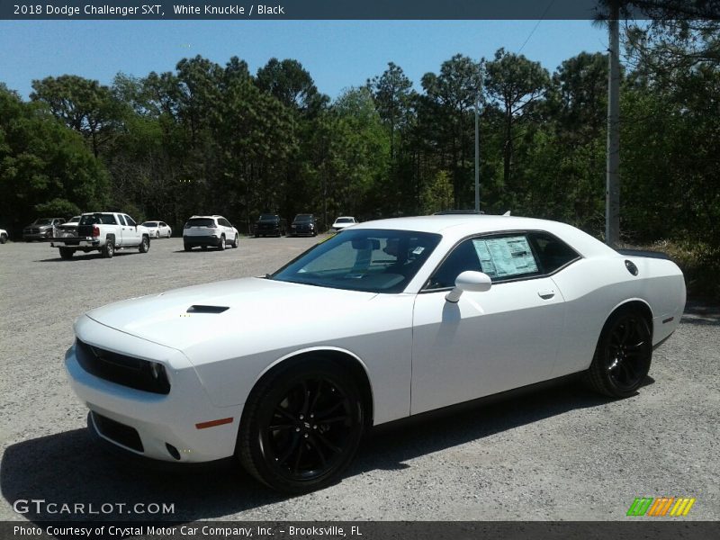 White Knuckle / Black 2018 Dodge Challenger SXT