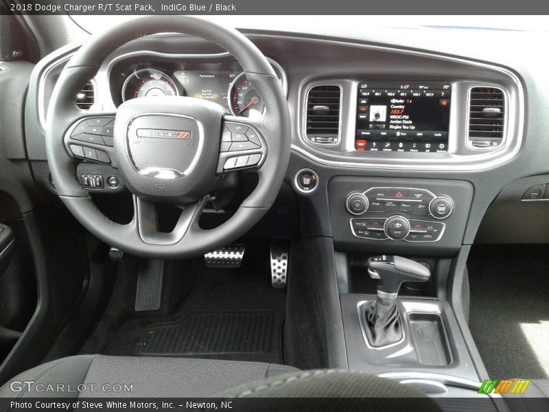 IndiGo Blue / Black 2018 Dodge Charger R/T Scat Pack