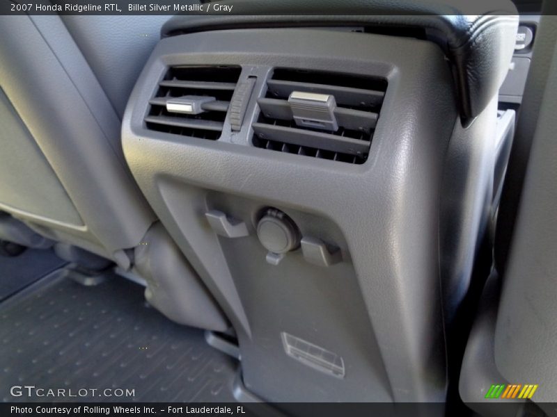 Billet Silver Metallic / Gray 2007 Honda Ridgeline RTL