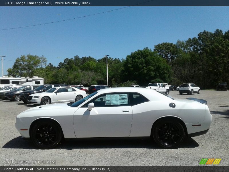 White Knuckle / Black 2018 Dodge Challenger SXT