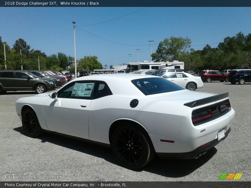 White Knuckle / Black 2018 Dodge Challenger SXT