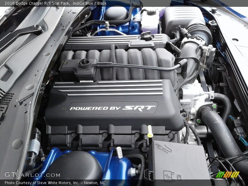 IndiGo Blue / Black 2018 Dodge Charger R/T Scat Pack