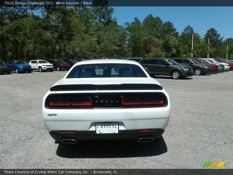 White Knuckle / Black 2018 Dodge Challenger SXT