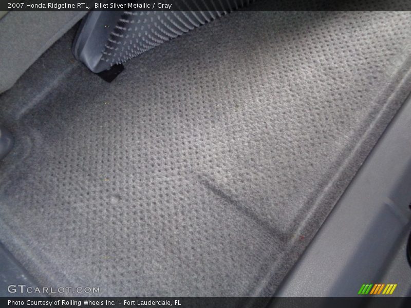 Billet Silver Metallic / Gray 2007 Honda Ridgeline RTL