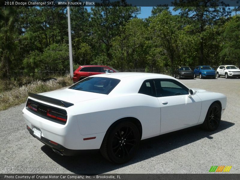 White Knuckle / Black 2018 Dodge Challenger SXT