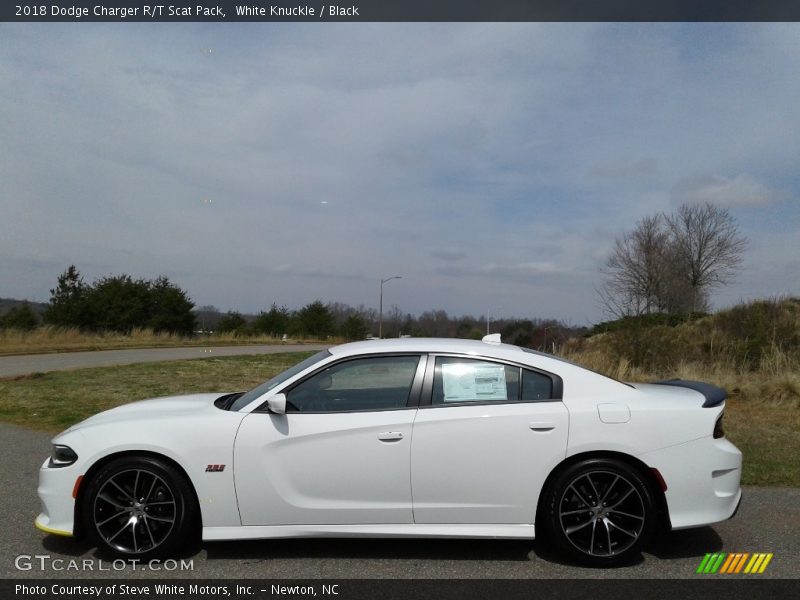 White Knuckle / Black 2018 Dodge Charger R/T Scat Pack