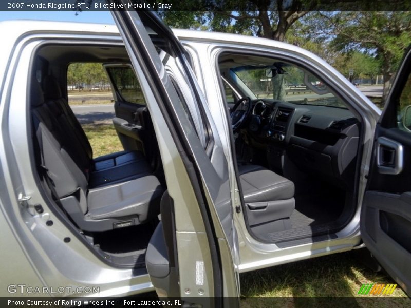 Billet Silver Metallic / Gray 2007 Honda Ridgeline RTL