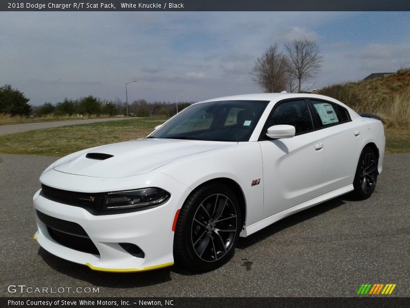 White Knuckle / Black 2018 Dodge Charger R/T Scat Pack
