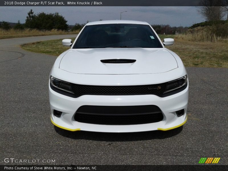 White Knuckle / Black 2018 Dodge Charger R/T Scat Pack