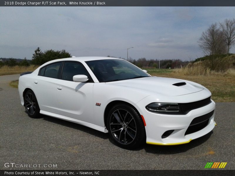 White Knuckle / Black 2018 Dodge Charger R/T Scat Pack