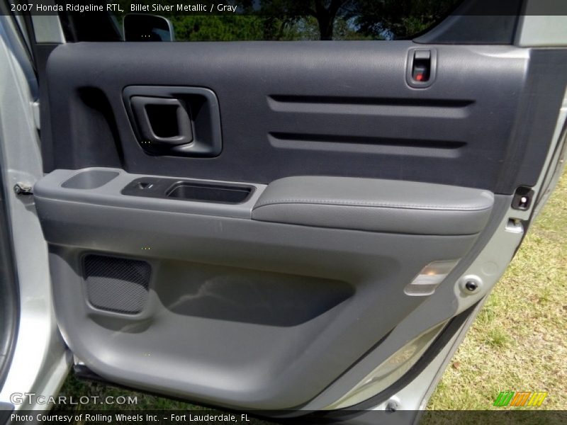 Billet Silver Metallic / Gray 2007 Honda Ridgeline RTL