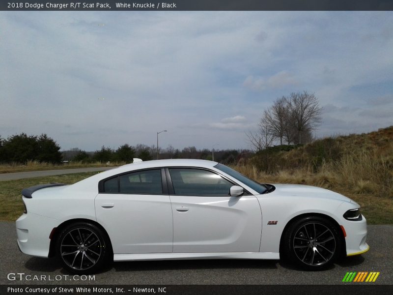 White Knuckle / Black 2018 Dodge Charger R/T Scat Pack